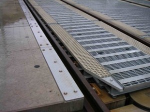 Part of road-rail vehicle access (insulation-resistant)